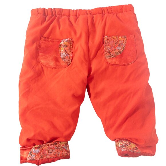 Baby Chinese Traditional Outfit 1 Year Old Red Gold Dragon - Picture 8 of 14